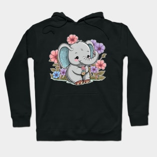 Cute elephant Hoodie